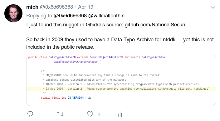 Ghidra’s source code referencing ntddk.gdt